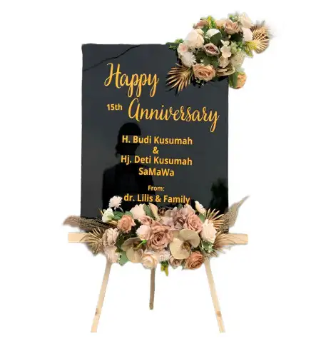 Papan Bunga Akrilik Mlipak